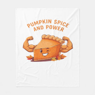 Funny Pumpkin Pie Thanksgiving Classic T-Shirt.png Fleece Blanket
