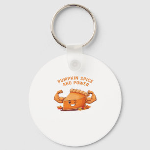 Funny Pumpkin Pie Thanksgiving Classic T-Shirt.png Keychain