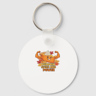 Funny Pumpkin Pie Thanksgiving Oversized T-Shirt.p Keychain