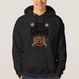 Funny Pumpkin Shirt Eyes Off My Gourds Halloween T