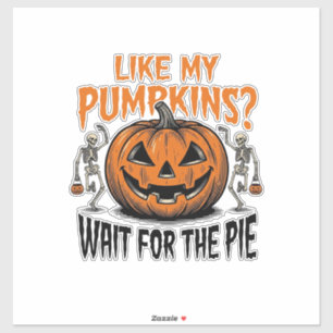 Funny Pumpkin Skeleton Halloween Pie Shirt_1