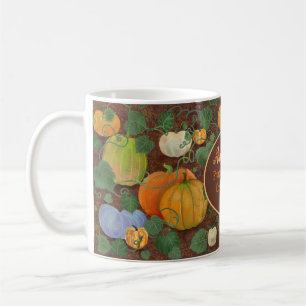 Funny Pumpkin Spice Connoisseur Freak Personalized Coffee Mug