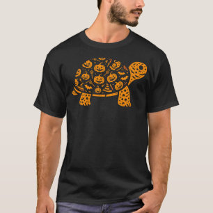 Funny Pumpkin Turtle Candy Halloween Mens Womens K T-Shirt