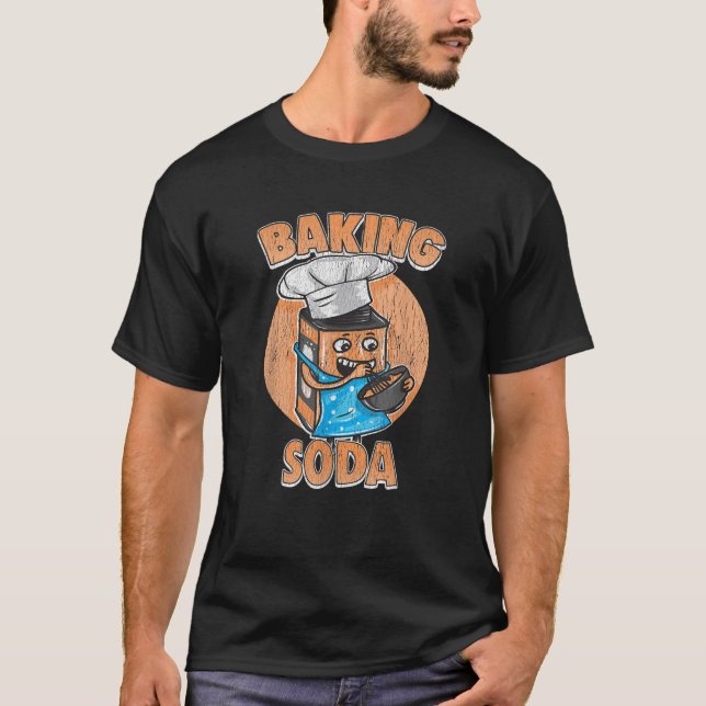 Funny Pun Baking Soda  Gift T-Shirt (Front)