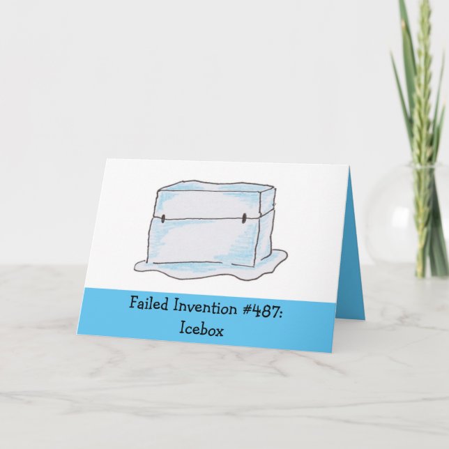 Funny Pun Birthday Card (Front)