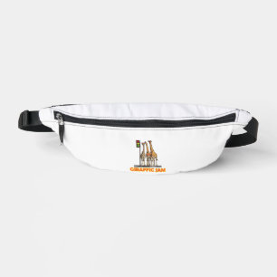 Funny Pun Giraffe Jam  Fanny Pack