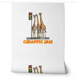 Funny Pun Giraffe Jam Wallpaper