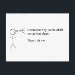 Funny Pun Postcard<br><div class="desc">Has a funny pun to put a smile on people's faces.</div>