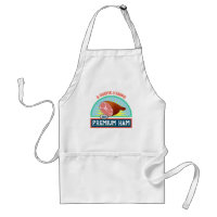 Funny Pun "Premium Ham" Apron