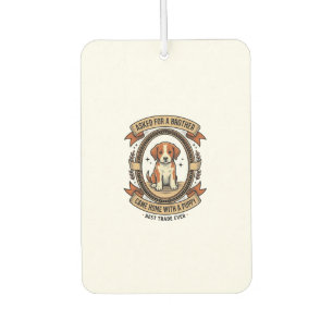 Funny Puppy Shirt Asked for Brother Got a Puppy Vi Air Freshener