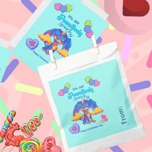 Funny Puppy Wearing Glasses Classroom Valentine Favour Bag