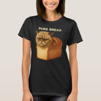 Funny Pure Bread Cat Freshly Baked Loaf of Bread C