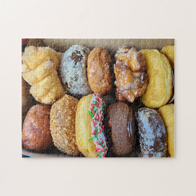 Funny! Puzzle - Box of Doughnuts (Horizontal)