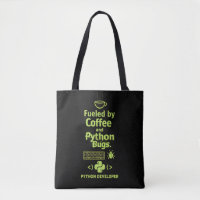 Funny Python Developer – Fuelled by Coffee bugs