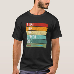 Funny Python Programmer Coding Engineer Computer D T-Shirt