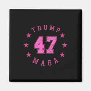 Funny Qr 45 47 Trump Inauguration 2025 Dance Code  Magnet