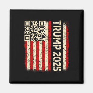Funny Qr Donald Trump Dancing 4745 Code Video  Magnet