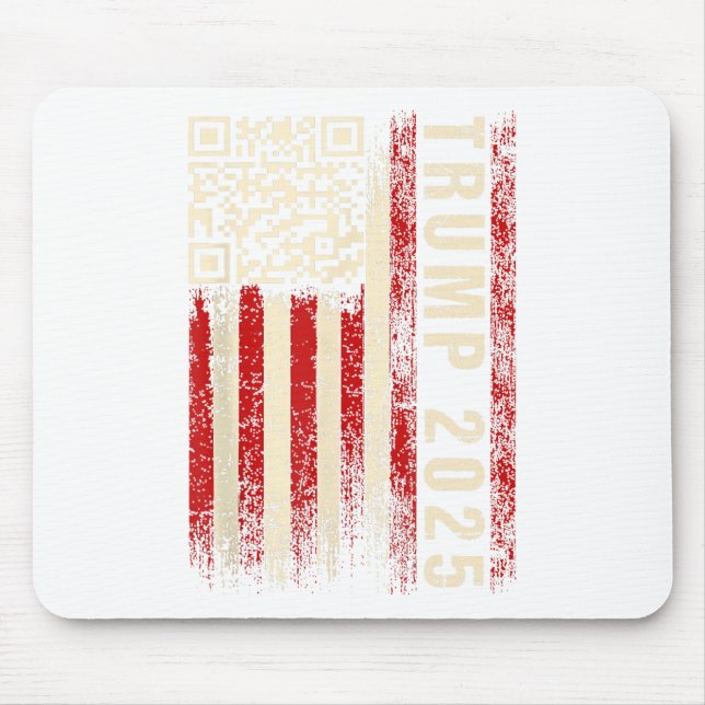 Funny Qr Donald Trump Dancing 4745 Code Video  Mouse Pad (Front)