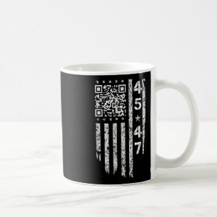 Funny Qr He's Ck President Trump Code  Coffee Mug