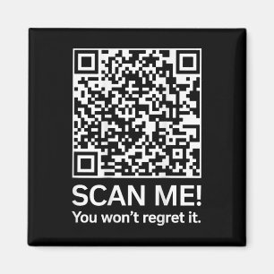 Funny Qr President Trump 4547 Trump Dancing Code ( Magnet