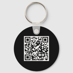 Funny Qr President Trump 4547 Trump Dancing Code O Keychain