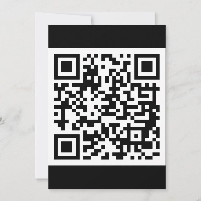 Funny QR President Trump 45/47 Tee Trump Dancing Invitation (Front)