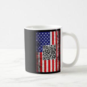 Funny Qr President Trump Code Dance  Coffee Mug