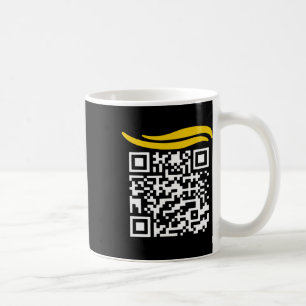 Funny Qr President Trump Dance Code 1  Coffee Mug