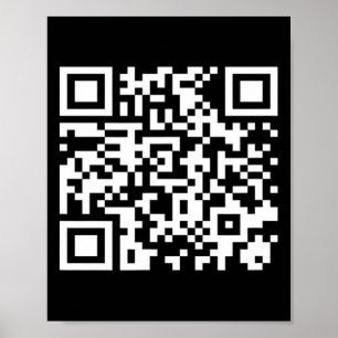 Funny Qr President Trump Dance Code 2025  Poster