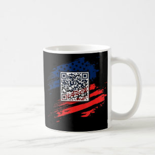 Funny Qr President Trump Dance Code  Coffee Mug