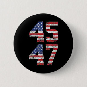 Funny Qr President Trump Dance Code (on Back) 1  2 Inch Round Button