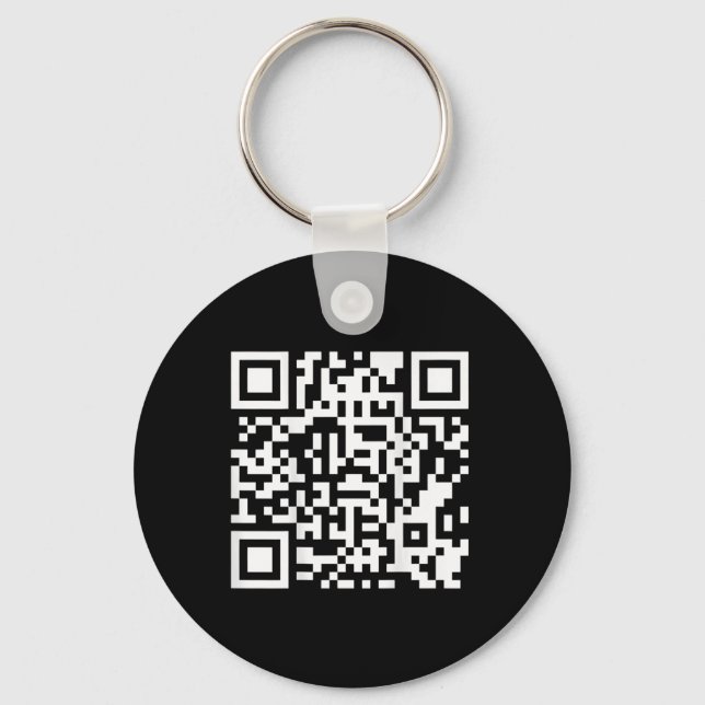 Funny Qr President Trump Dance Code (on Byck) 5  Keychain (Front)