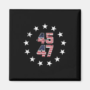 Funny Qr President Trump Dance Code (on Byck) 7  Magnet