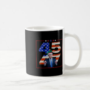 Funny Qr President Trump Dance Code (on Byck) 8  Coffee Mug