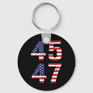 Funny Qr President Trump Dance Code Trump 4547 (on Keychain