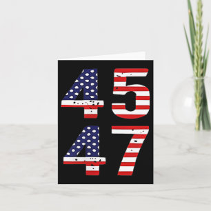 Funny Qr President Trump Dance Code Trump 45_47  Card