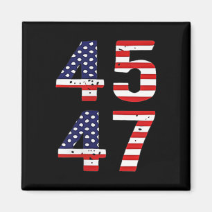 Funny Qr President Trump Dance Code Trump 45_47  Magnet
