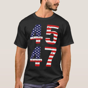 Funny Qr President Trump Dance Code Trump 45_47  T-Shirt