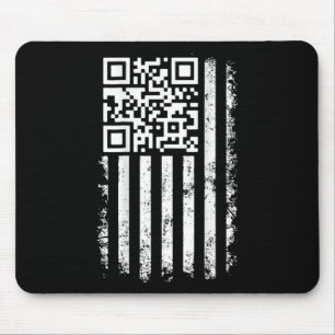 Funny Qr Scan Me President Trump 4547 Trump Dancin Mouse Pad