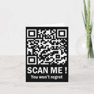 Funny Qr Scan Me President Trump 45_47 Trump Card