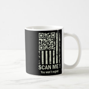 Funny Qr Scan Me Trump 45_47 Tee Trump Dancing Cod Coffee Mug