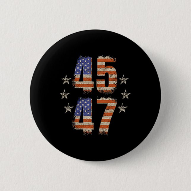 Funny Qr Trump 45 47 Trump Dancing Code Pocket 2 Inch Round Button (Front)
