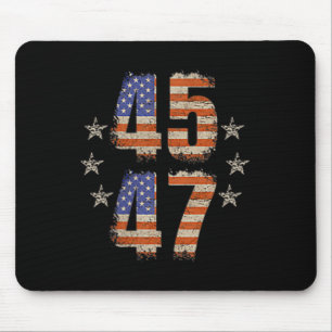 Funny Qr Trump 45 47 Trump Dancing Code Pocket Mouse Pad
