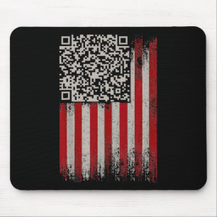 Funny Qr Trump Dancing Dance Code  Mouse Pad