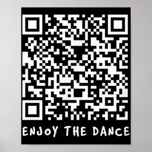 Funny Qr Trump Dancing Interactive Code _1  Poster