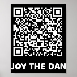 Funny Qr Trump Dancing Interactive Code  Poster