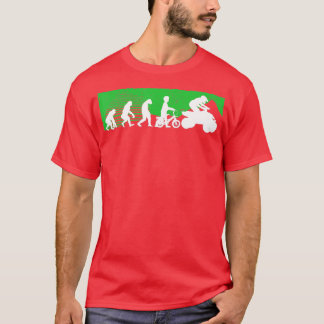 Funny Quad Retro Quad Riding Four Wheeler ATV for T-Shirt