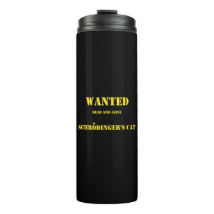 Funny Quantum Joke: Schrödinger’s Cat on the Loose Thermal Tumbler