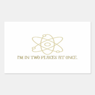 Funny Quantum Mechanics  Sticker