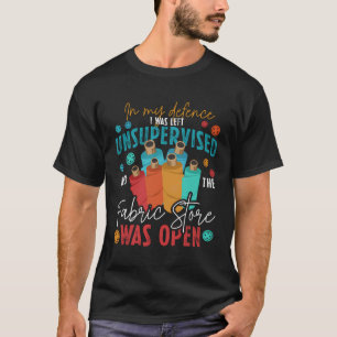 Funny Quilting Knitting Sewing Quilters Knitters S T-Shirt